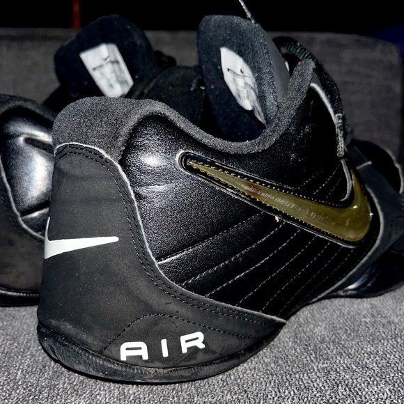Nike Air Blackout Basketball Sneaker Shoes. Black. Size 10 - Picture 6 of 7